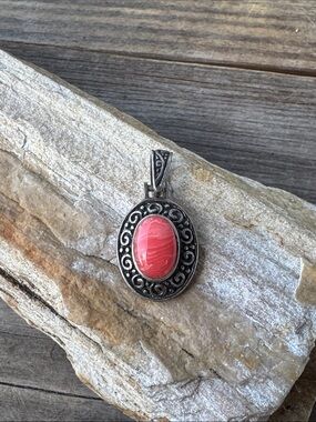 Sterling SIlver Pendant with Spiny Oyster